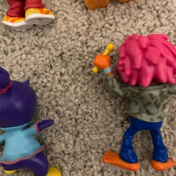 Muppet Babies Figures Lot Of 6, Kermit, Piggy, Gonzo, Fozzie, Animal, Summer - Picture 9 of 10